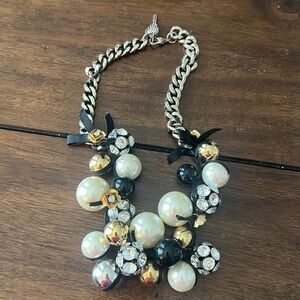 Betsy Johnson statement necklace